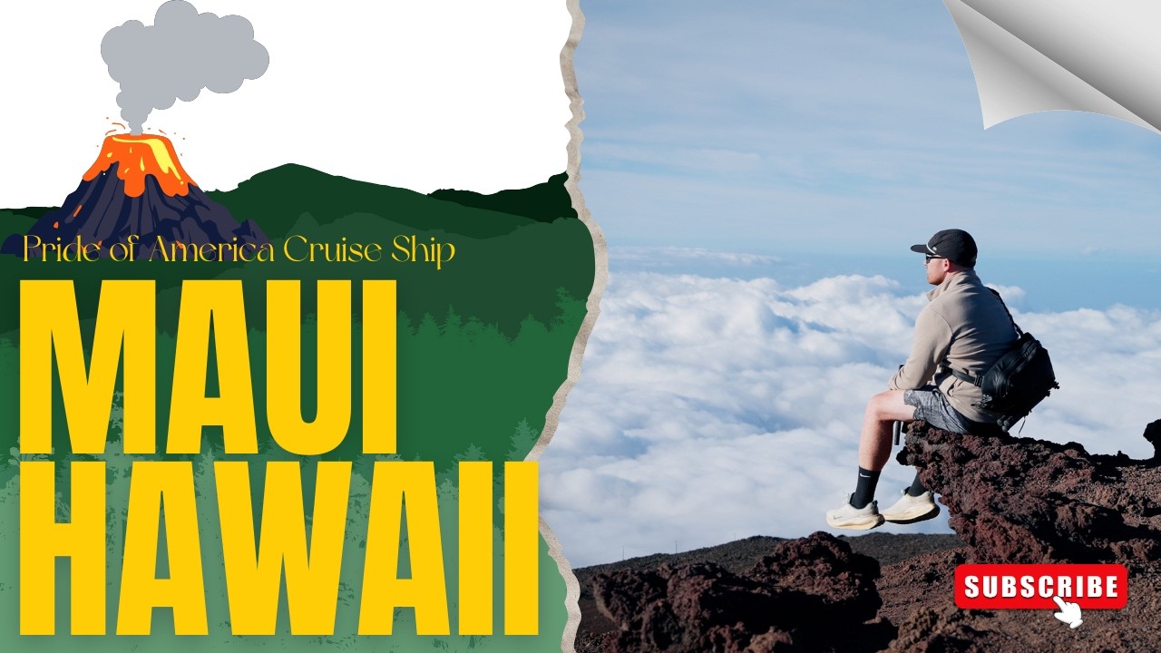 Hawaii Pride Of America Cruise - Overnight in Maui | Haleakala Volcano, Snorkeling with Sea Turtles