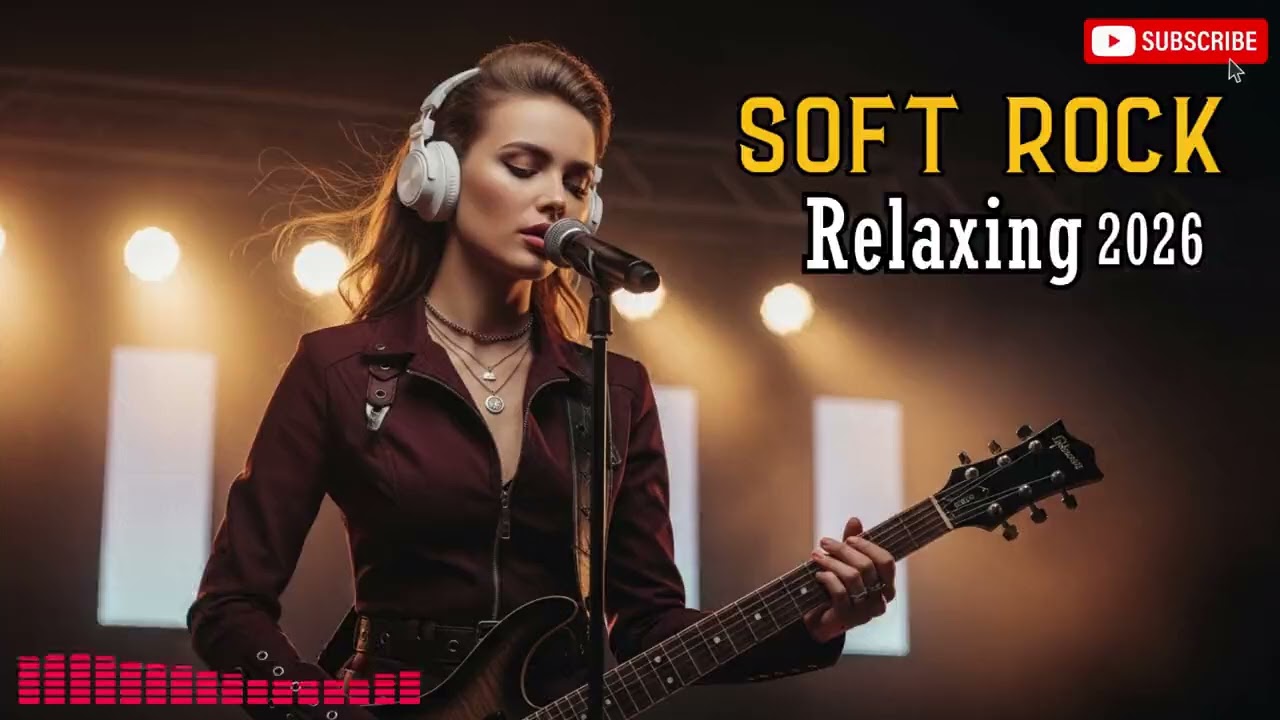 🎧 Relaxing Soft Rock Music for Stress Relief & Deep Focus