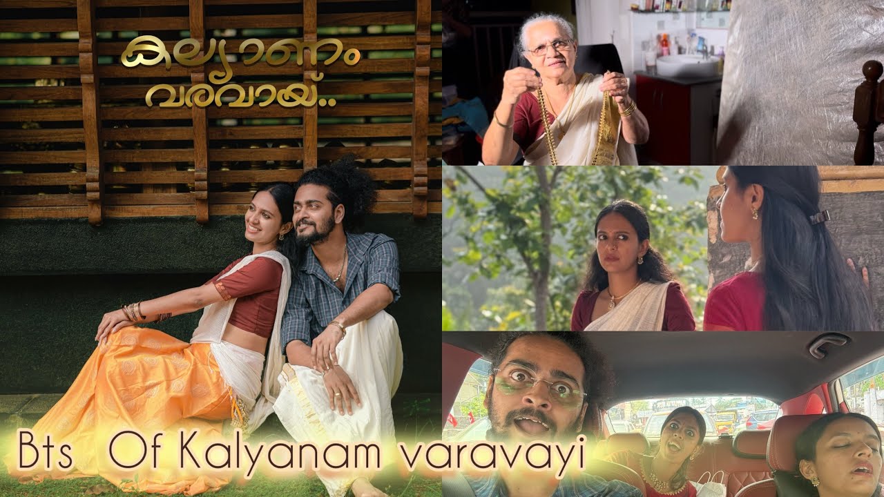 Bts of Kalyanam varavayi | Nayana Josan | Gokul SR | Wedding vlog