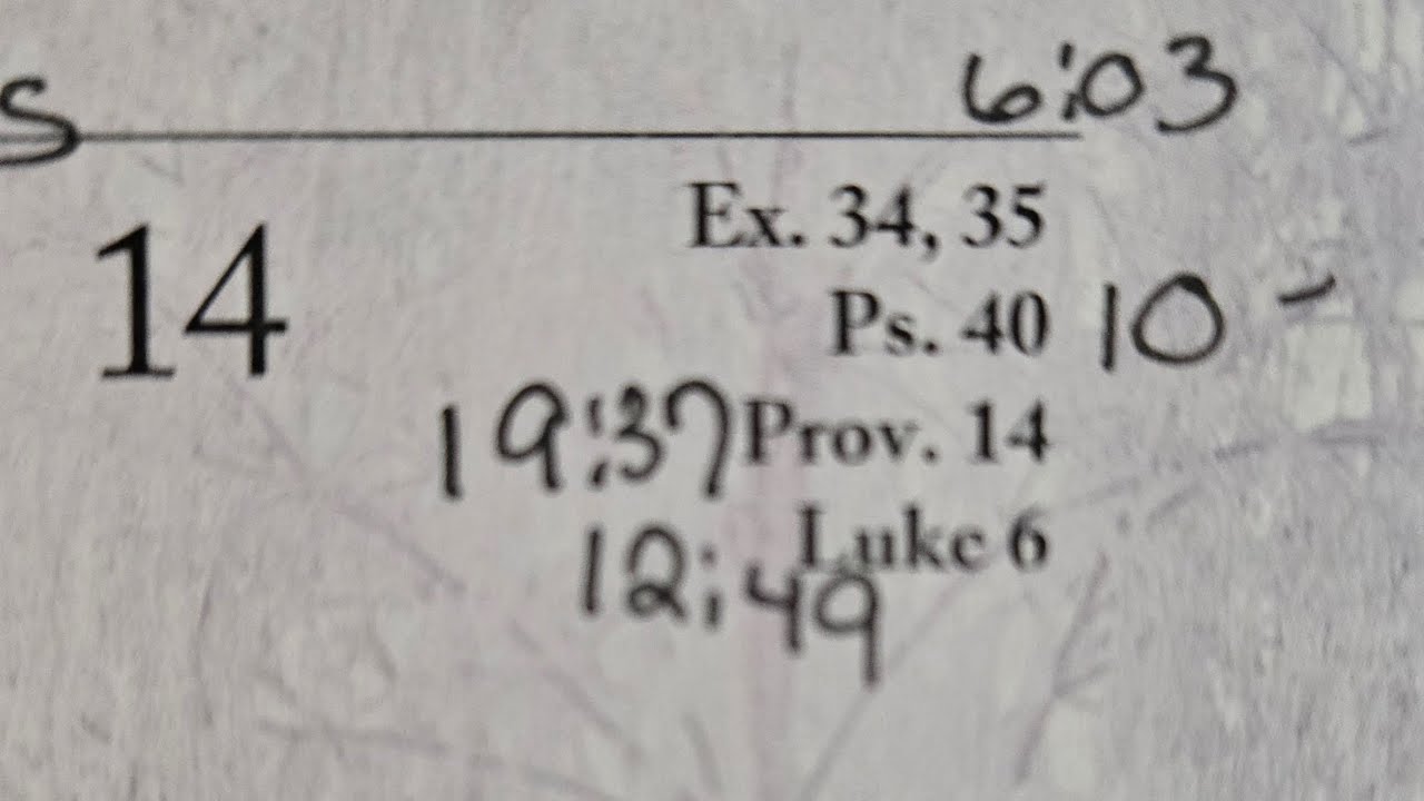 2.14.2026 Bible in a year 