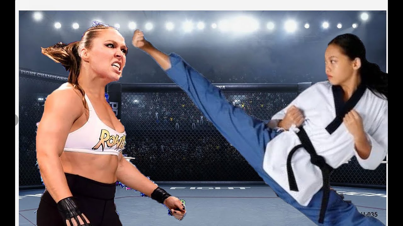 WWE 2k25 l Ронда Раузи против Санда - Бои Дивы