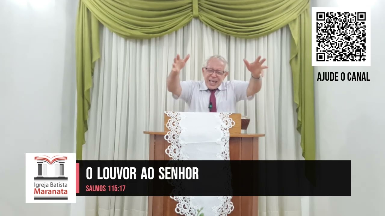 Pregação O louvor ao Senhor Salmos 115:17 |  Pr. David Sena