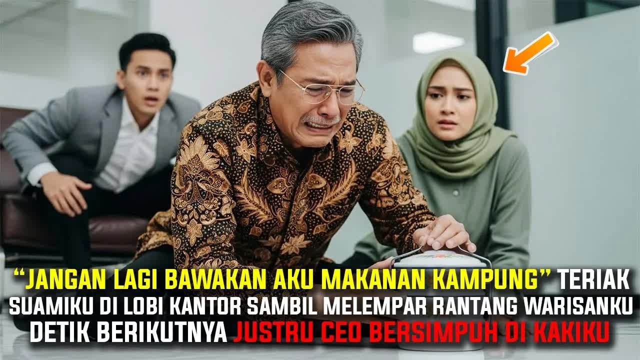 Suami Lempar Rantang Makanan Kampungku Karena Malu, Detik Berikutnya, CEO Justru Bersimpuh di Kakiku