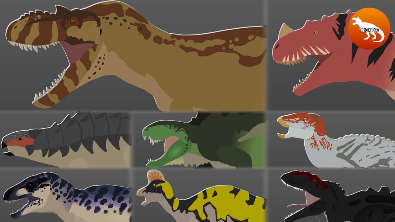 Todos os dinossauros de Isla Sorna | All Dinosaurs of Isla Sorna | Jurassic World Summer Camp