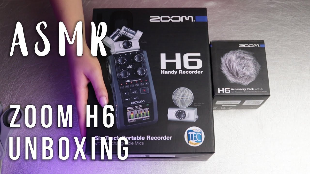 АСМР | Распаковка ZOOM H6 🎤 ASMR | ZOOM H6 Unboxing ❤️