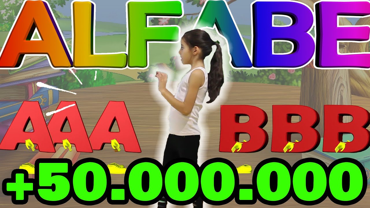 Алфавитная песня на турецком языке (Алфавитная рифма) - 3 раза ааа 3 раза bbb - Adasu TV