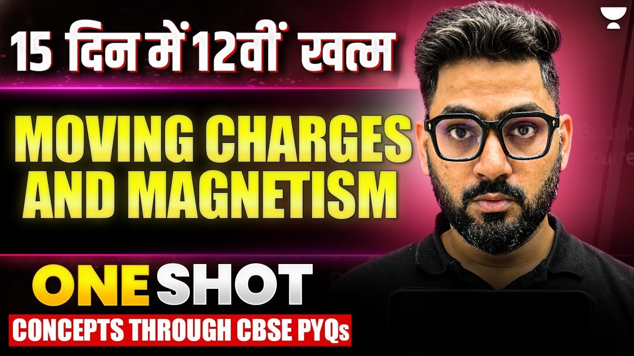 Moving Charges and Magnetism Class 12 Physics | From Concepts to PYQs – All in One Shot🔥| Sunil Sir