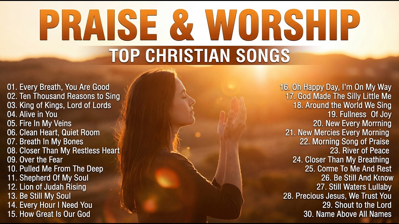 Praise & Worship Playlist  [1 Hour 32 Min]