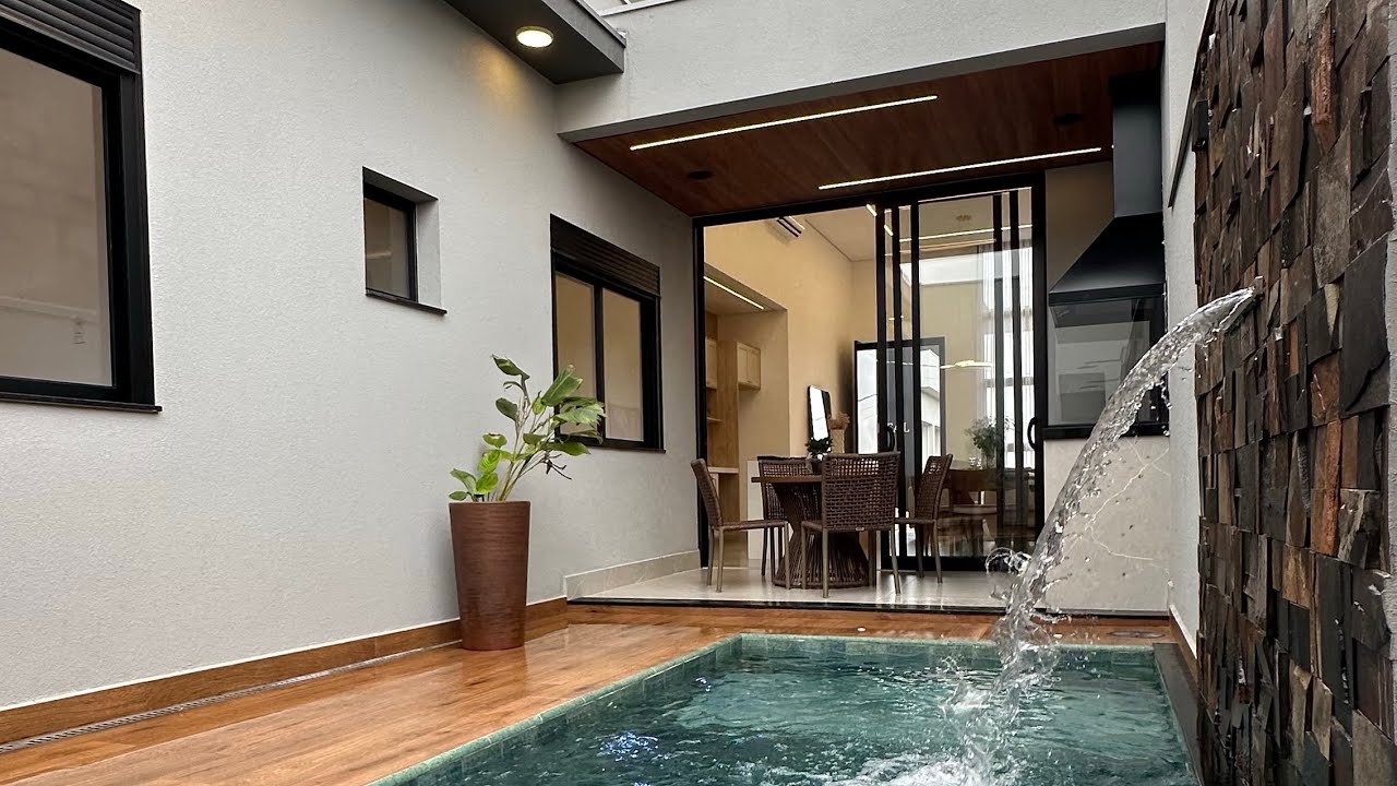 🏡 R$ 1.340Mi | Casa à venda Piscina e Porteira Fechada | Condomínio Park Vista Real | Indaiatuba SP