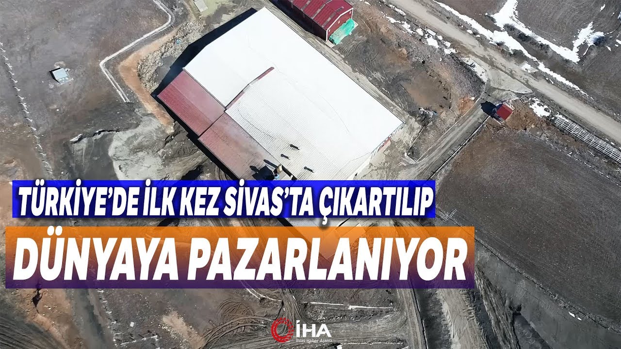 İlk Kez Sivas'ta Çıkarılan Bu Maden Isınınca 10 Kat Büyüyor