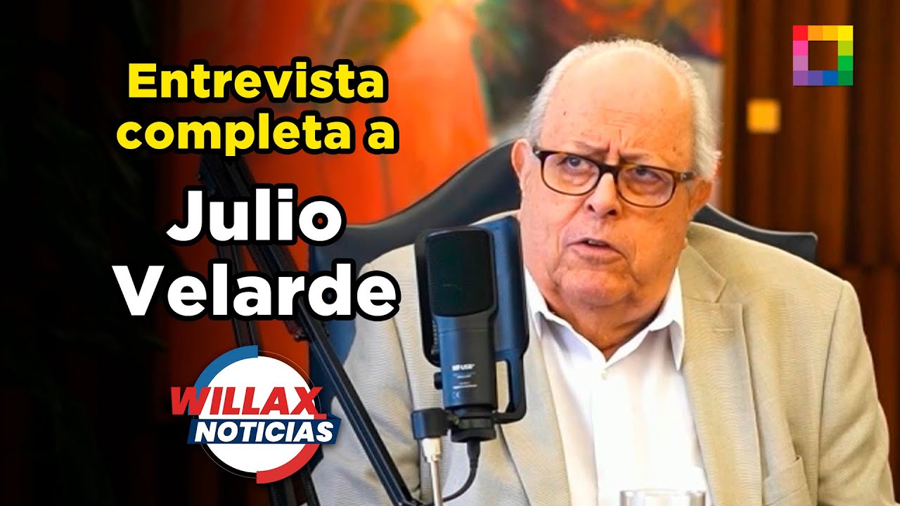 Willax Noticias - FEB 02 - ENTREVISTA EXCLUSIVA A JULIO VELARDE, PRESIDENTE DEL BCR | Willax