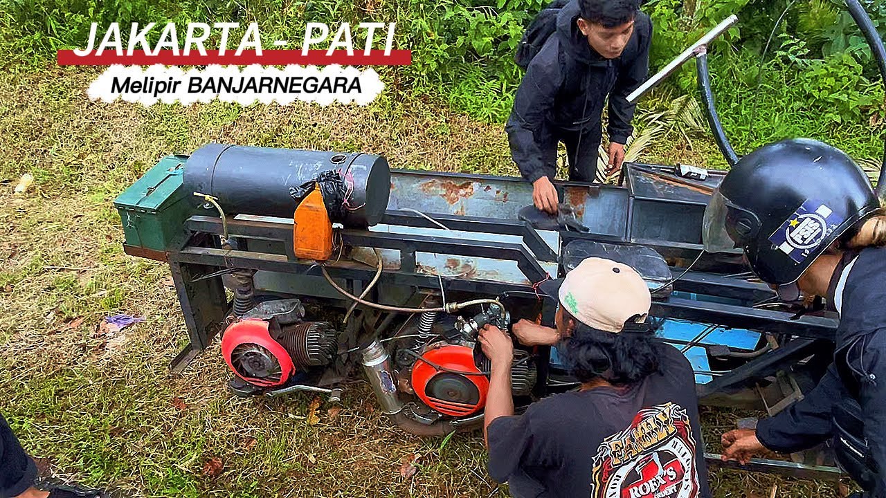LANJUT PART 3 TOURING VESPA EXTREME JAKARTA - PATI MAMPIR ACARA BANJARNEGARA