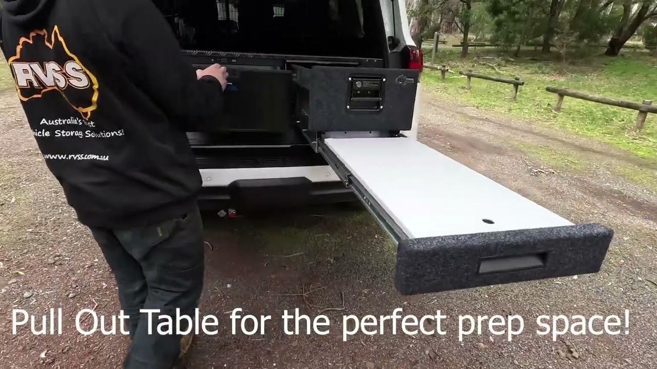 RV Storage Solutions Fridge Drawer Stacker