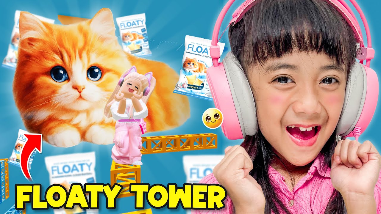CAN SAMANTHA AUDREY FINISH FLOATY TOWER IN ROBLOX 😍