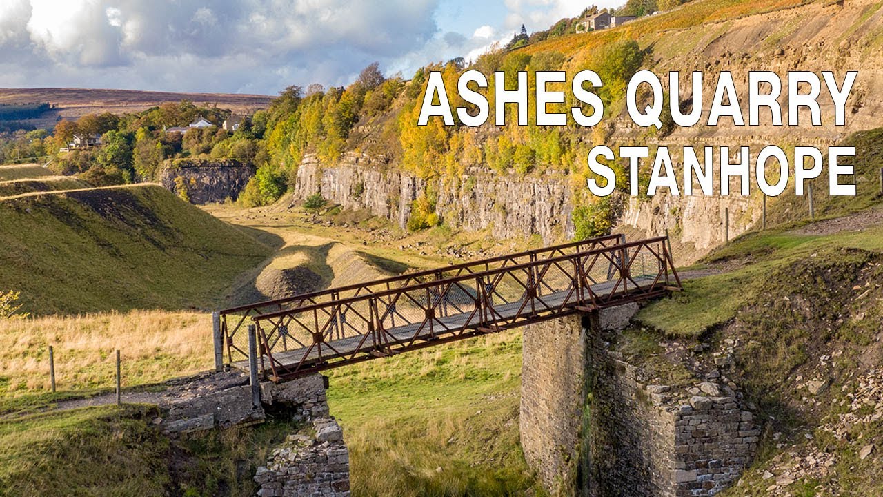 Ashes Quarry, Stanhope, Weardale DJI Mavic 2