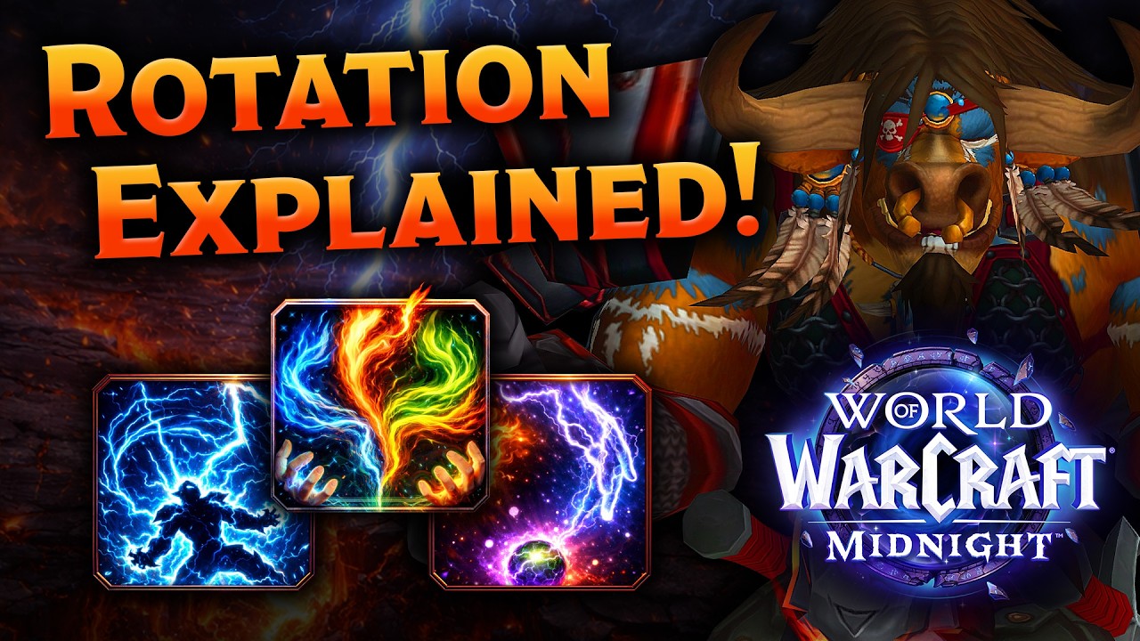 Elemental Shaman Rotation Guide for Raid & Mythic+