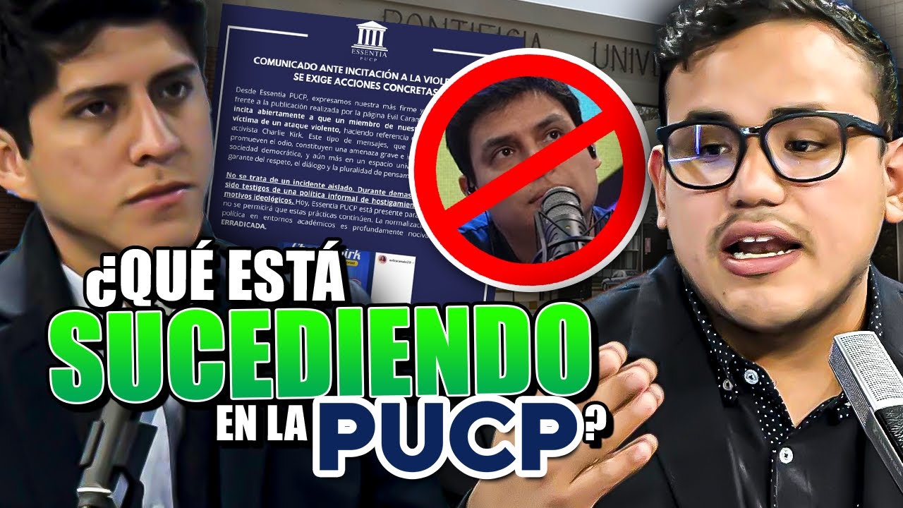 &iquest;QU&Eacute; EST&Aacute; SUCEDIENDO EN LA PUCP? ESTUDIANTES VALIENTES DE LA UNIVERSIDAD LO CUENTAN TODO