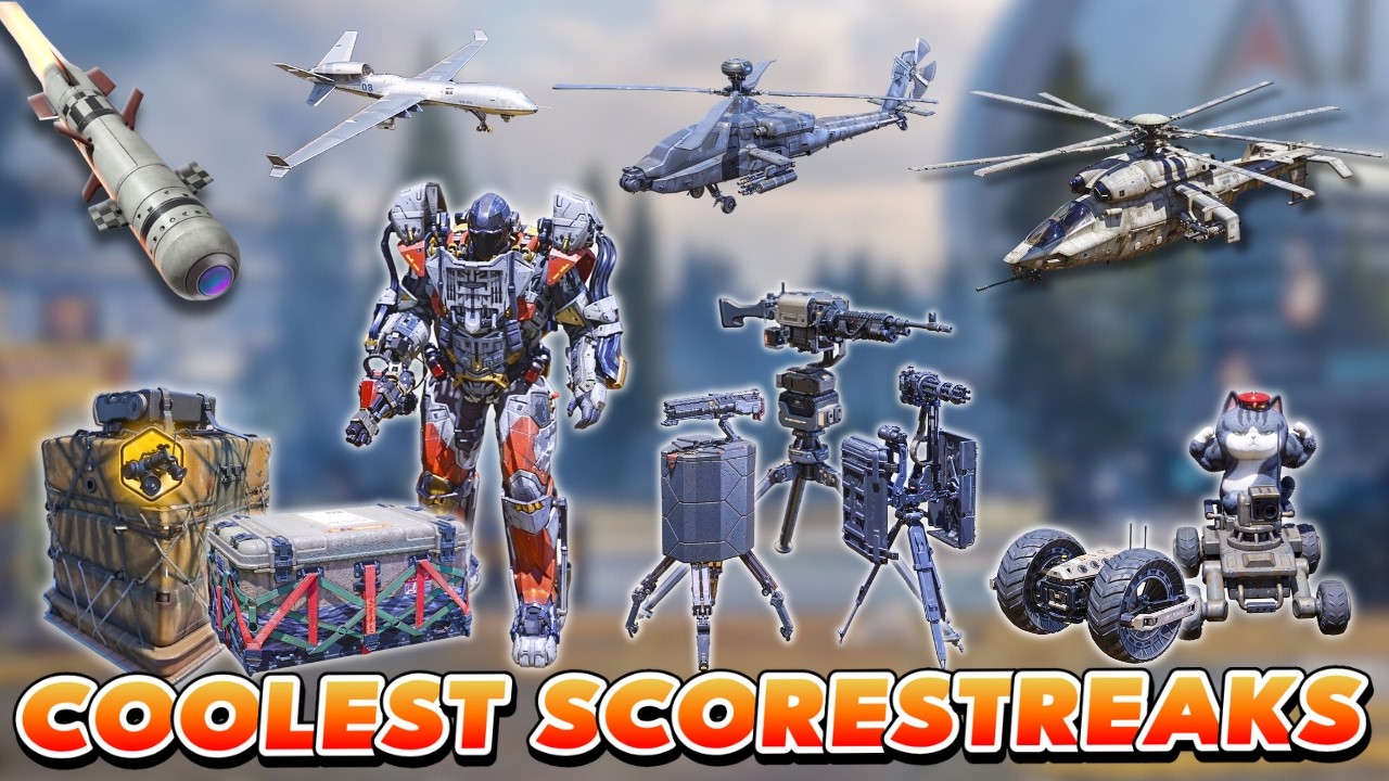 Coolest Scorestreak Skins You can Use in CODM😲🔥| Call of Duty®: Mobile | RMX Playz