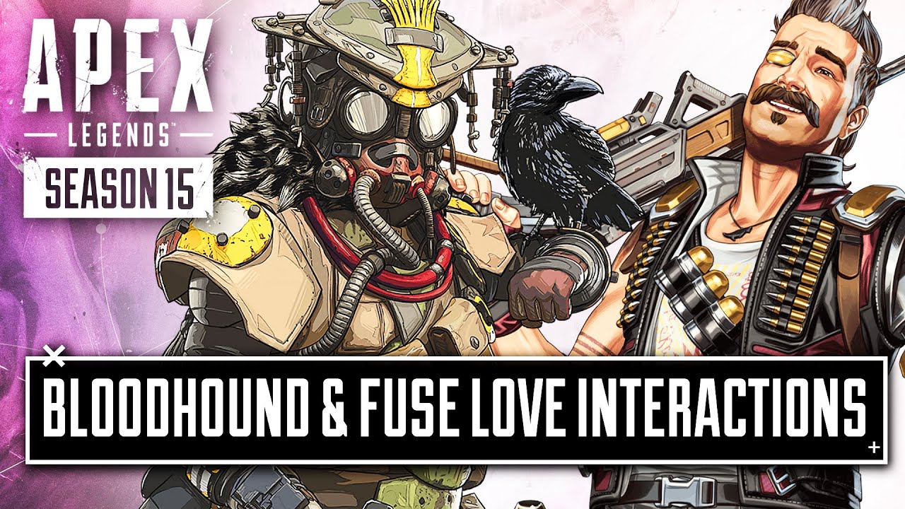 *NEW* Bloodhound and Fuse Romantic Interactions - Apex Legends Season 15
