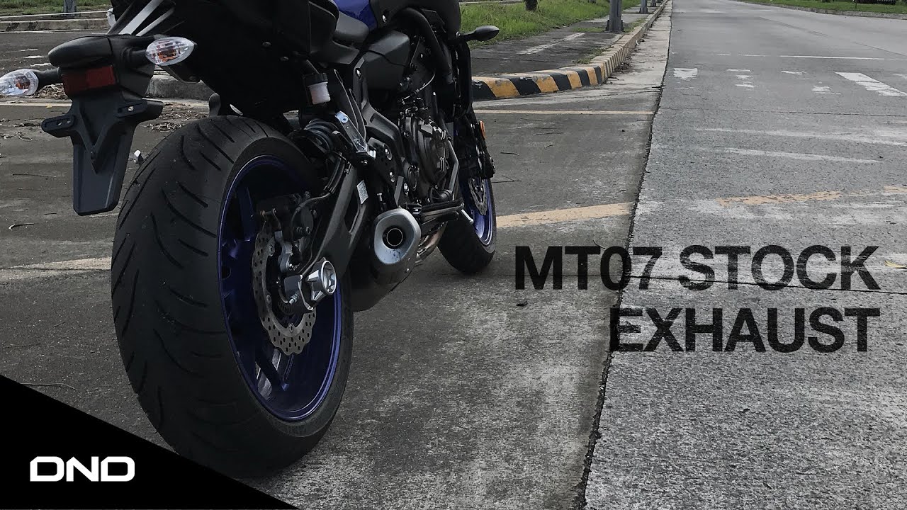 MT07 Night Ride Stock Exhaust Onboard [Philippines]