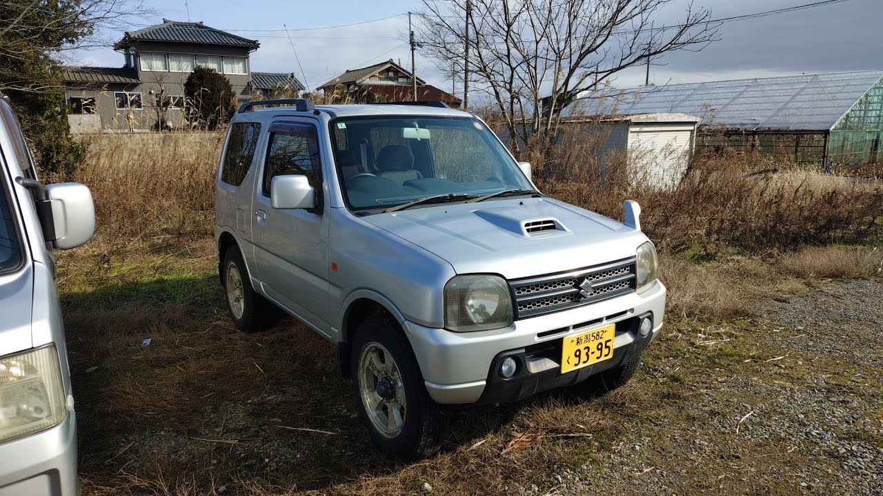17年ジムニー XC 4WD 楽々オートマ 車検9年1月6日 スタッドレス付き!