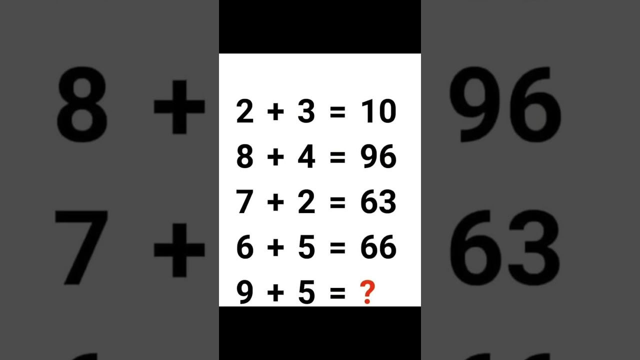Number System Puzzle 13 #shorts #youtubeshorts #maths #shortvideo #reels