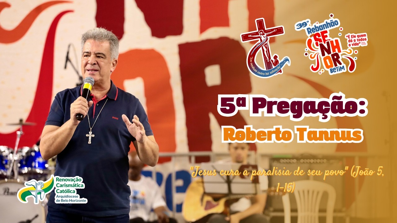“Jesus cura a paralisia de seu povo” (Jo 5,1-15) | 5ª Pregação | 39º Rebanhão do Senhor | 16/02
