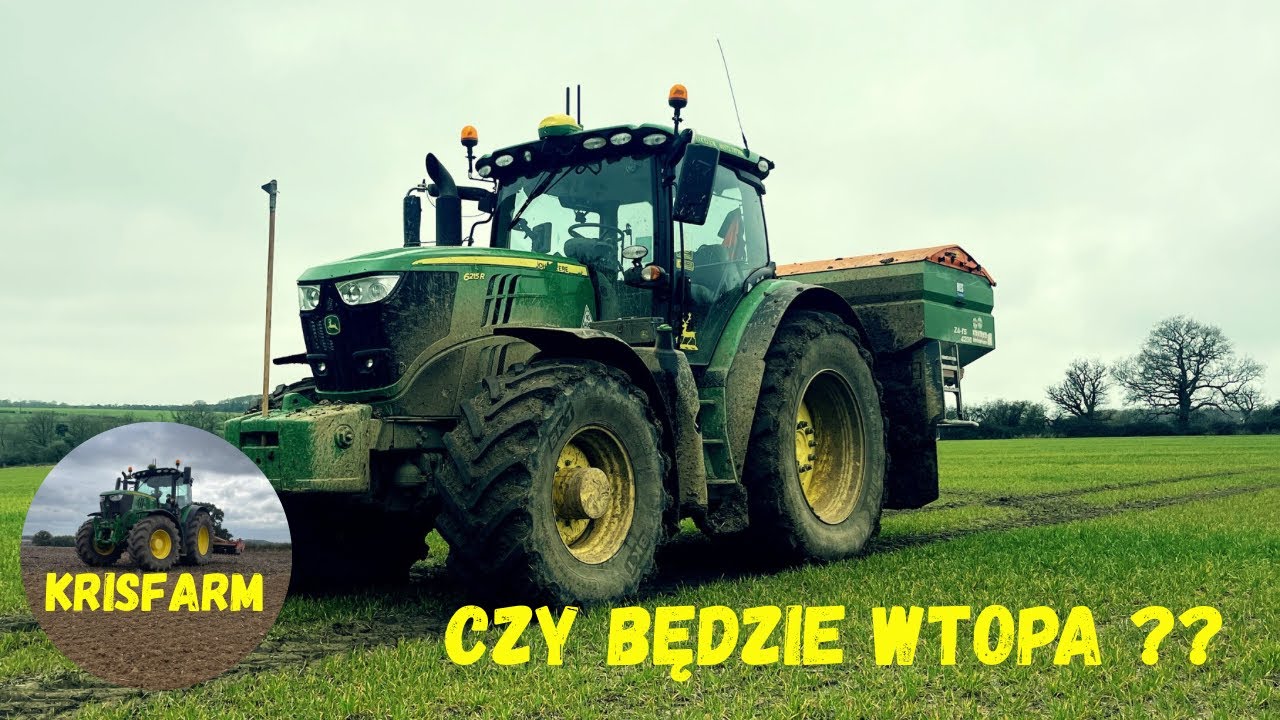 SIEWY NAWOZU W TRUDNYCH WARUNKACH !! Czy będzie wtopa ?