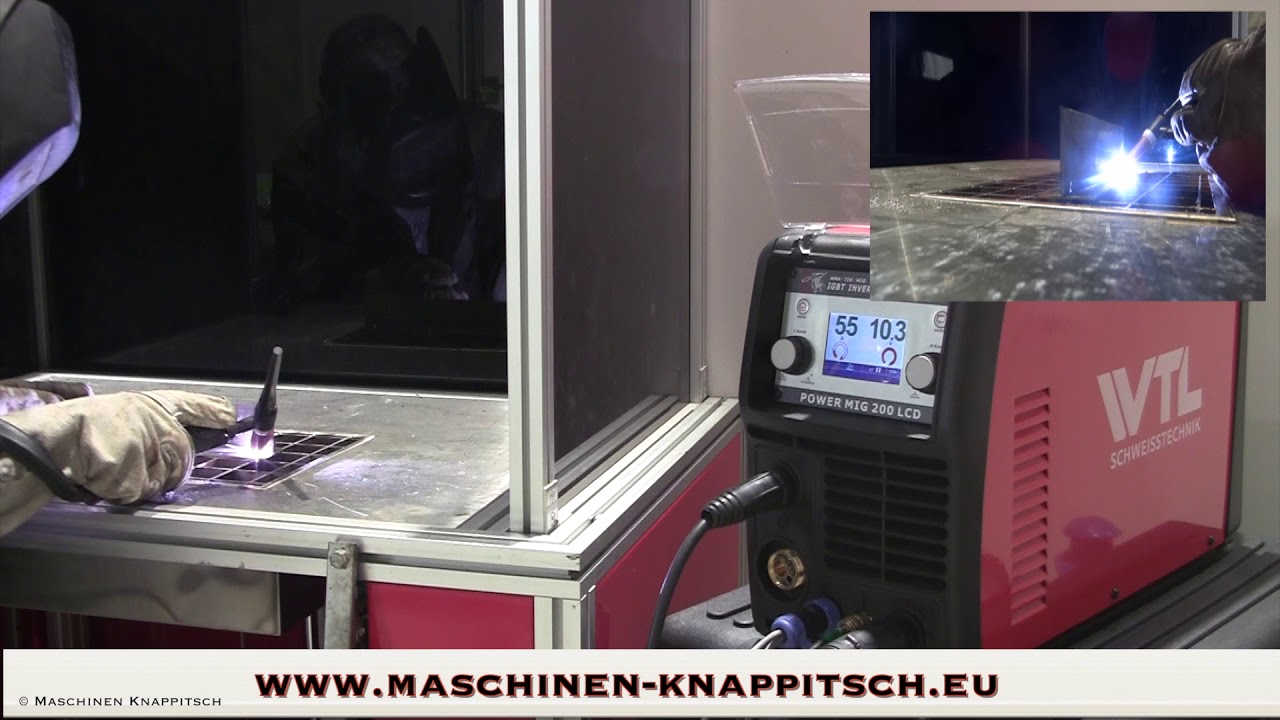 WIG Schwei&szlig;en WTL Power MIG 200 LCD