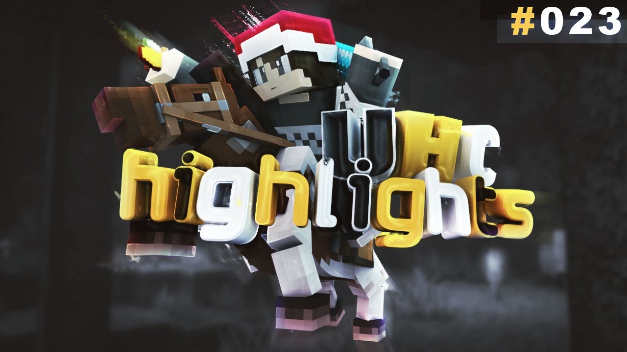 Minecraft: UHC Highlights #23 I'm a Snowballer now (6 kills intense snowball)