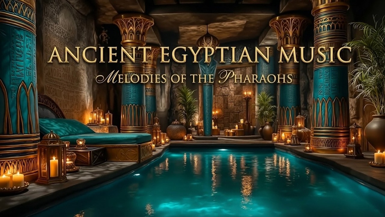 Египетская музыка | Исцеляющие звуки храма для сна - Атмосфера Древнего Египта