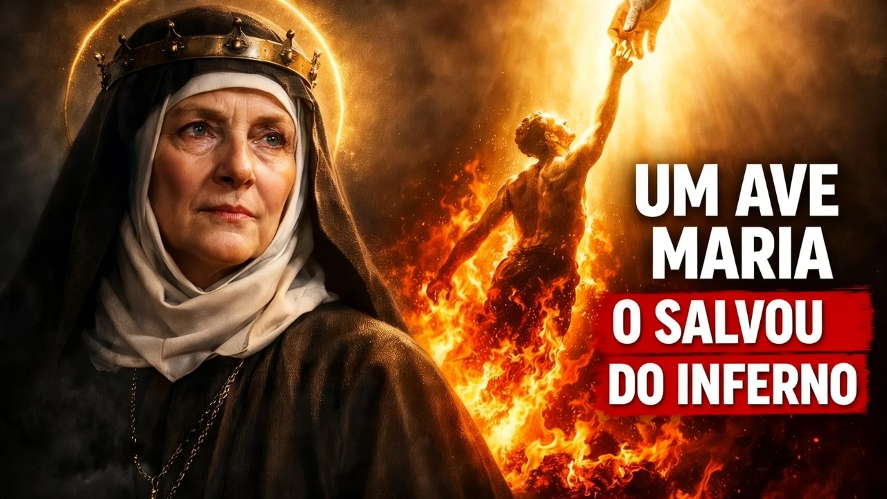 Santa Brígida viu uma alma salva do inferno por uma única Ave Maria