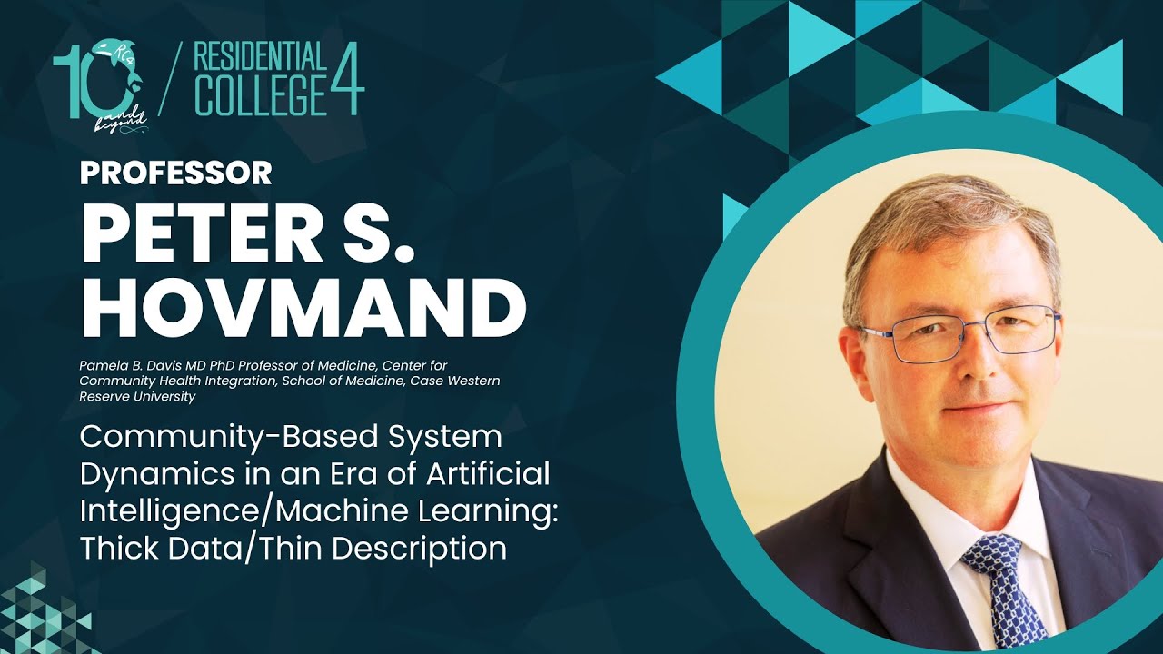 RC4 Symposium: System Dynamics in an Era of AI/Machine Learning with Prof. Peter Hovmand