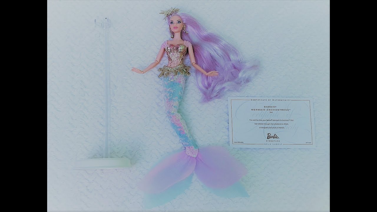 💖🧜‍♀️PRECIOSA muñeca Barbie Signature Mermaid Enchantress Unboxing Y Analisis Review(ESPAÑOL) 🧜‍♀️ 💖
