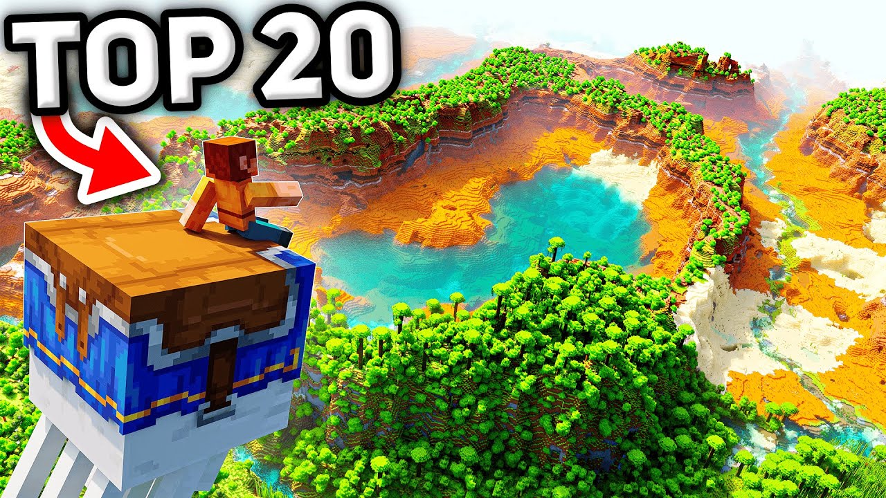 20 Amazing Minecraft Seeds You NEED TO PLAY!