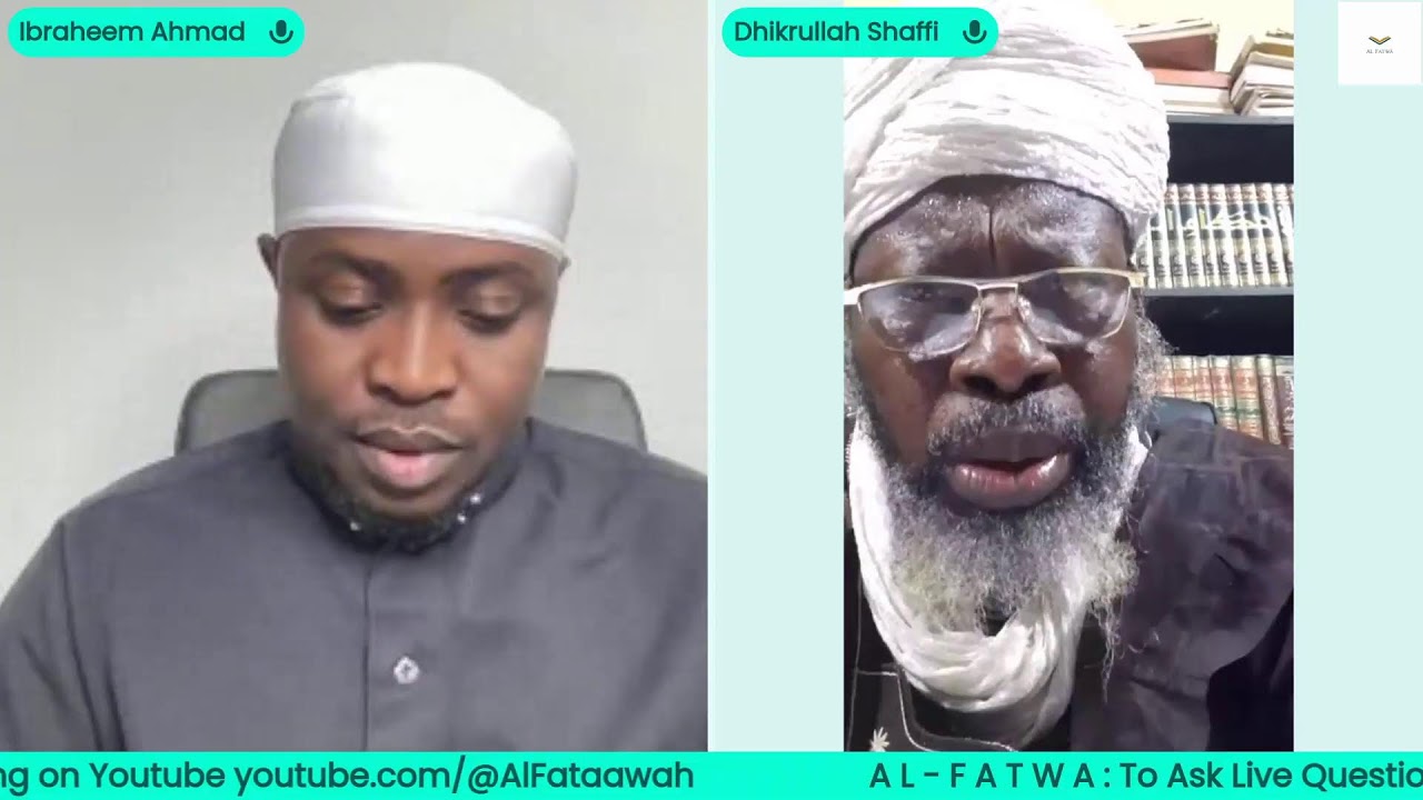 Al-Fatwa with Sheikh Live (Episode 91 Full) Mufti:Sheikh Dhikrullahi Shafii