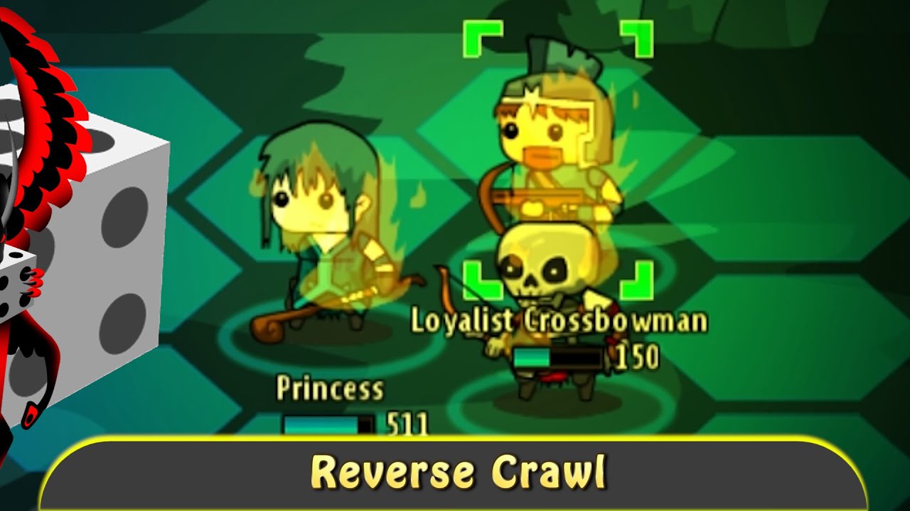 Reverse Crawl (Fly By): The Princess Got Into Necromancy