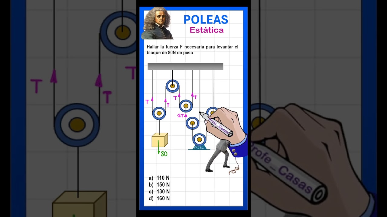 ESTÁTICA   POLEAS 2 