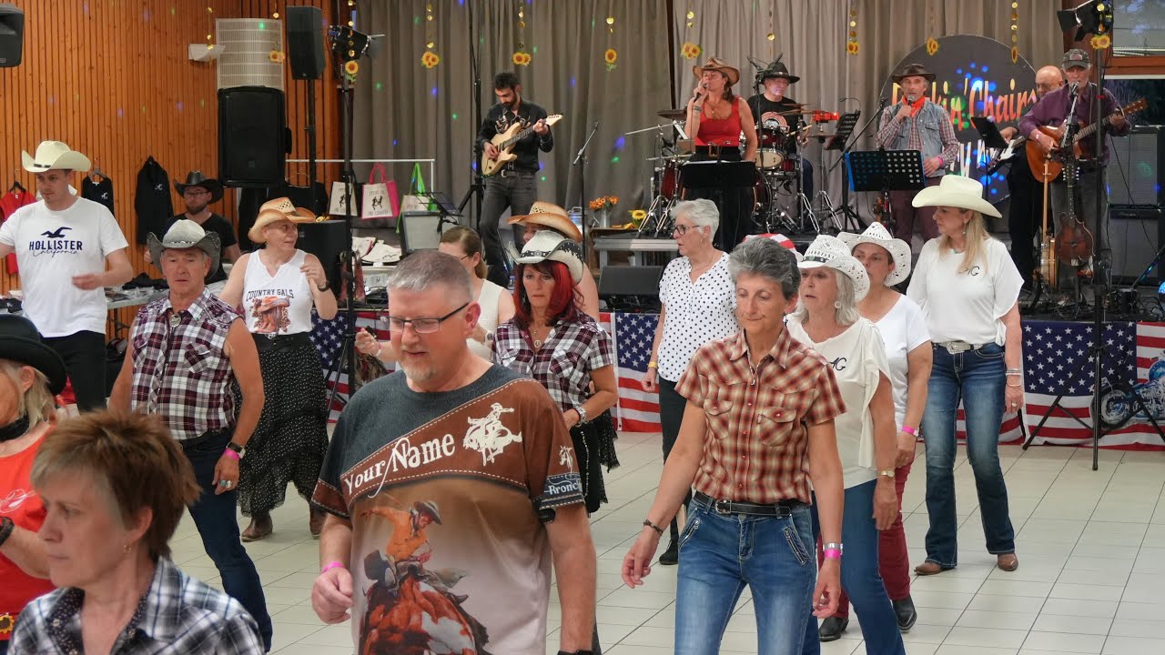 Rockin' Chairs au « Week End Country Perrignier » le 17 mai 2025 à Perrignier (Haute-Savoie)