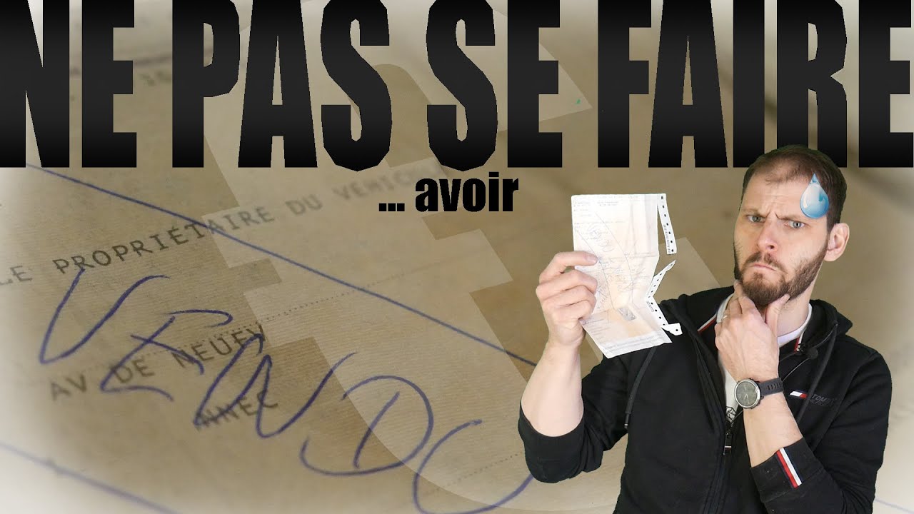 🤔Comment acheter d’OCCASION sans risque ? Attention : Vidéo chiante à mourir… mais ça peut servir !