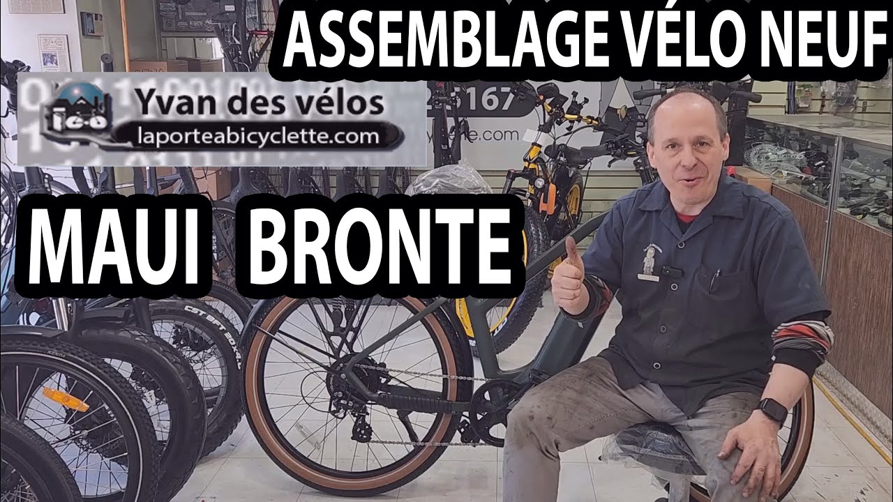Assemblage vélo neuf Maui Bronte & opinions du technicien