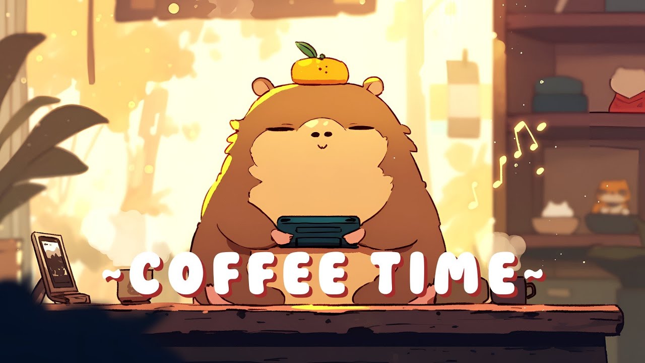 Capybara Lofi Radio - Relaxing Tunes Collection ~ Soothing Ambiance ~ 📚 🎵