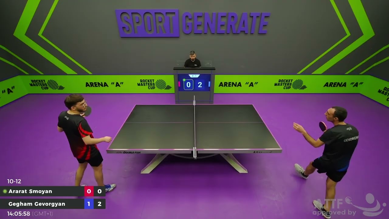 Table Tennis | A.Smoyan - G.Gevorgyan | 28.02.2026 14:00 (CET) | SP 35383734