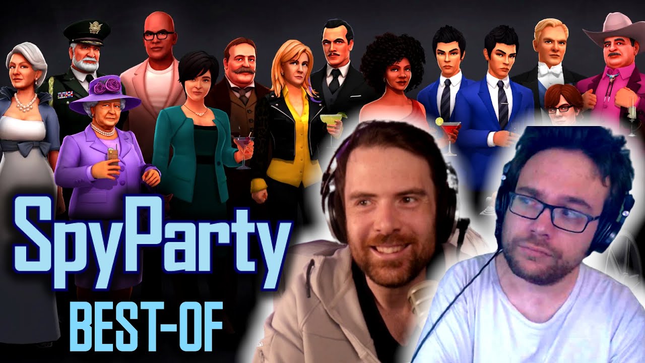 SPY PARTY avec Antoine Daniel (Best-of Twitch)