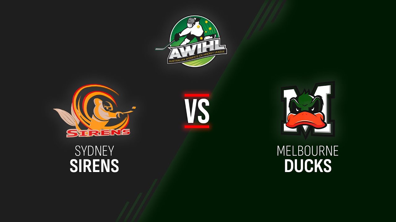 Week 9 | Sydney Sirens v Melbourne Ducks Game 1 | AWIHL 2025/26 Season