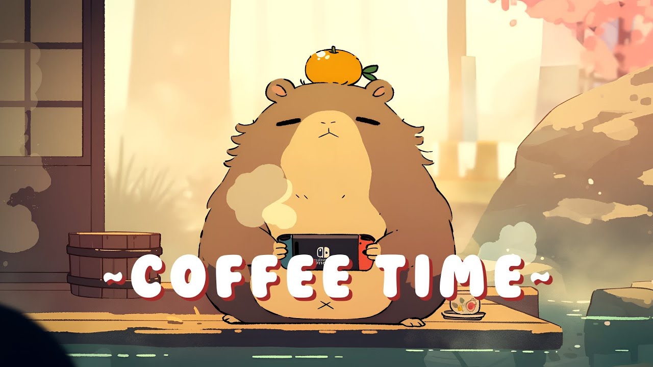 Capybara Lofi Radio - Chill Beats to Help You Relax ~ Peaceful Moments ~ ✨ | Focus Helper