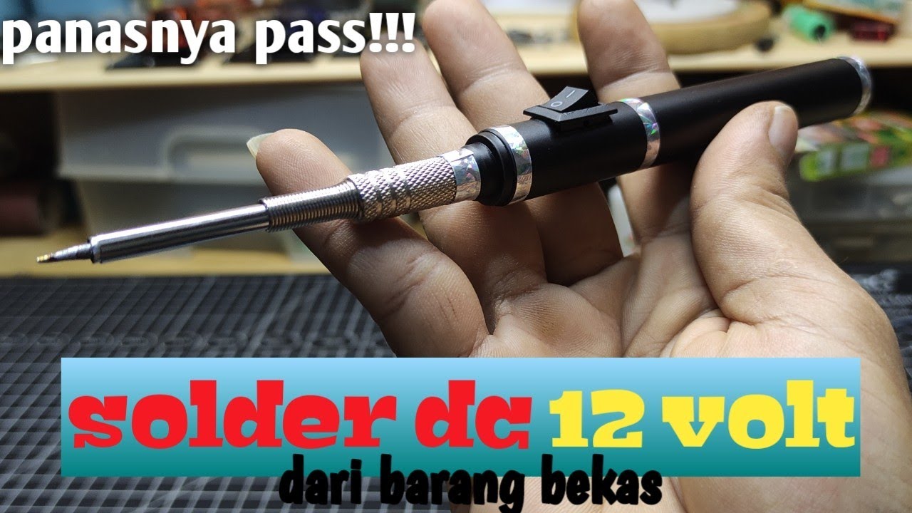 УААААА, оказывается, результат такой!!! Паяльник на 12 вольт постоянного тока, похожий на Т12