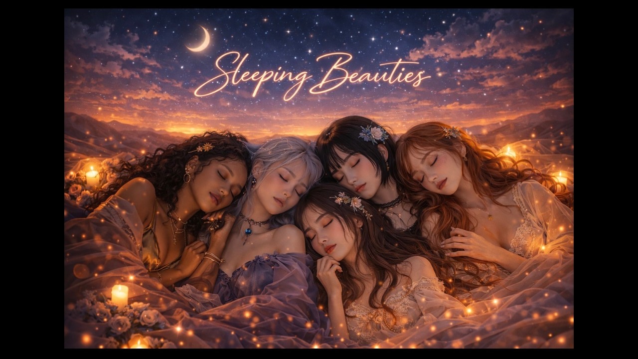 Deep Sleep Humming — Fall Asleep Fast | Angelic Female Voices (1Hours)