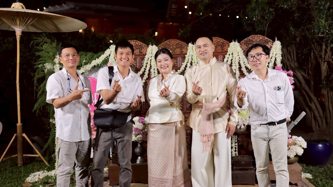 งานแต่ง ธณ งานเย็น Fullทีม 