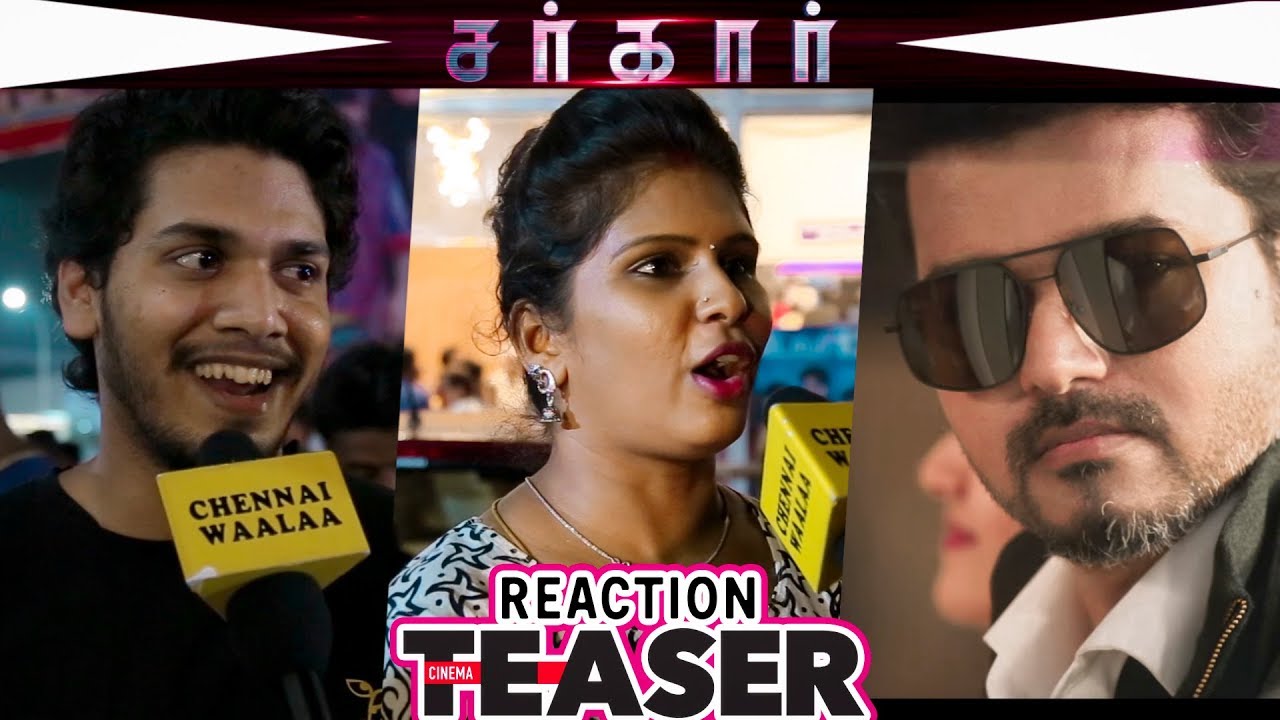 Sarkar Teaser Review & Reactions | Thalapathy Vijay's Marana MASS Look of All Time?!?